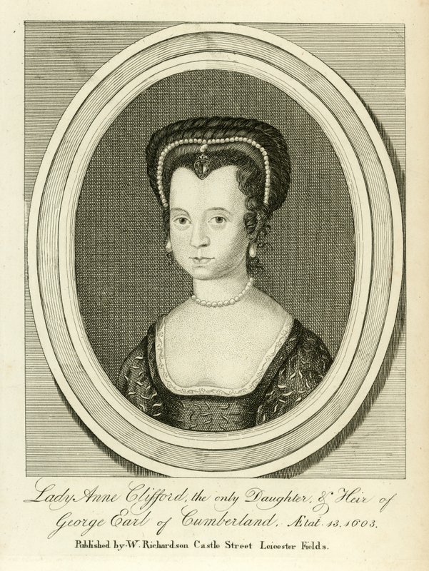 Lady Anne Clifford af English School
