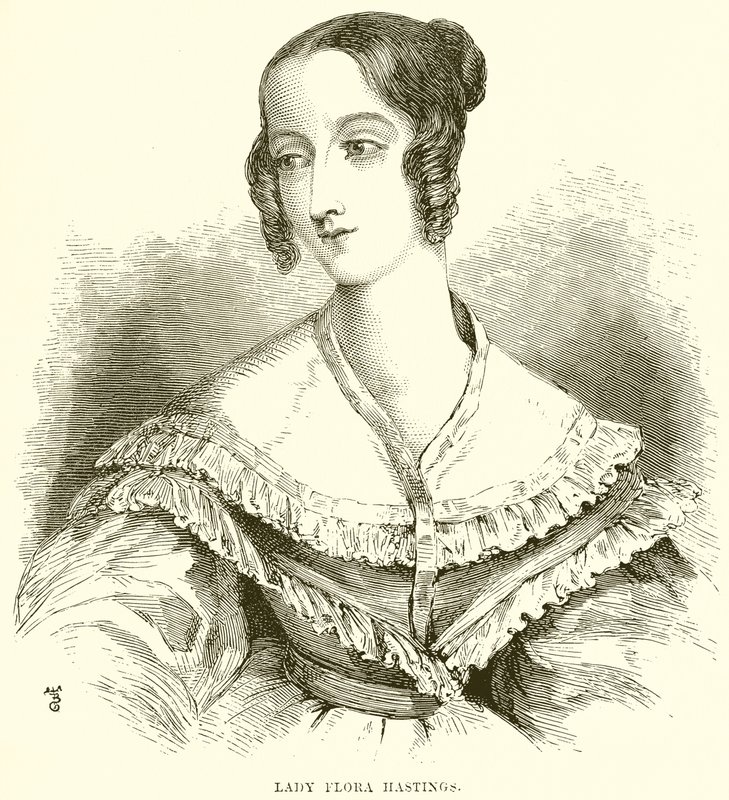Lady Flora Hastings af English School