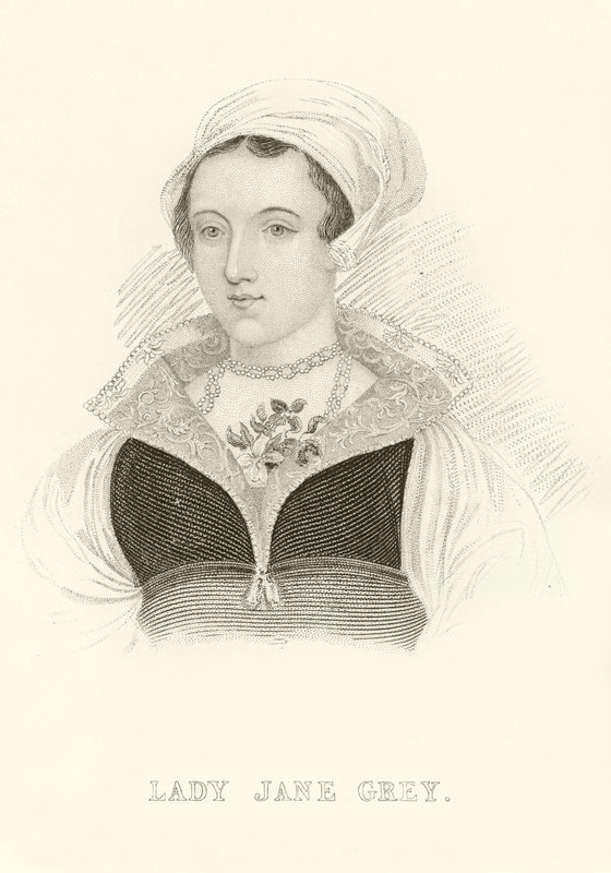 Lady Jane Gray af English School