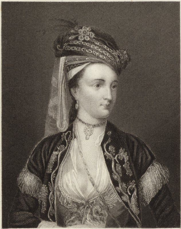 Lady Mary Wortley Montagu af English School