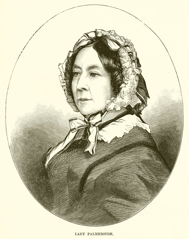 Lady Palmerston af English School