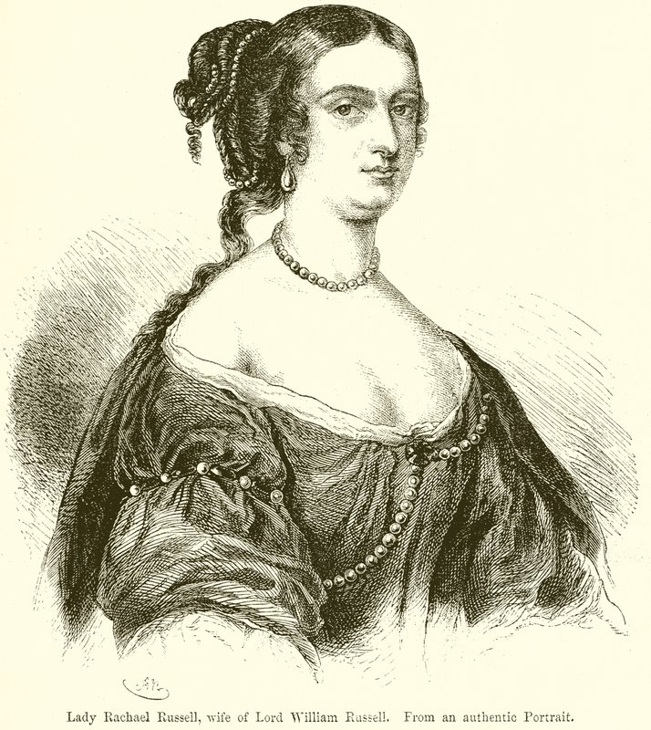 Lady Rachael Russell, kone til Lord William Russell af English School