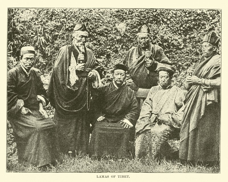 Lamaer fra Tibet af English School
