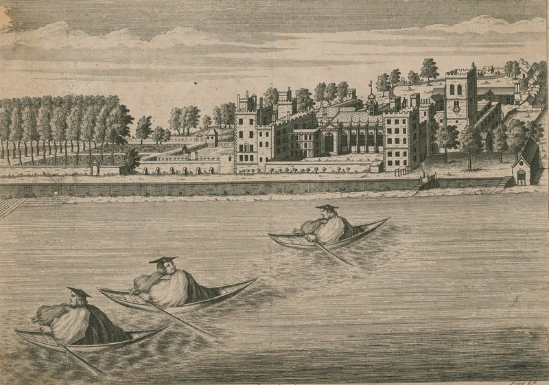 Lambeth Palace, London af English School