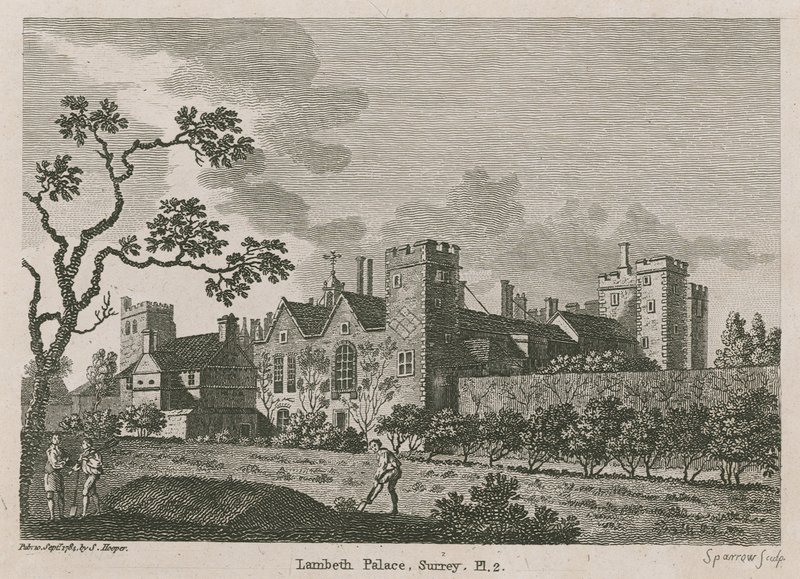 Lambeth Palace, Surrey af English School