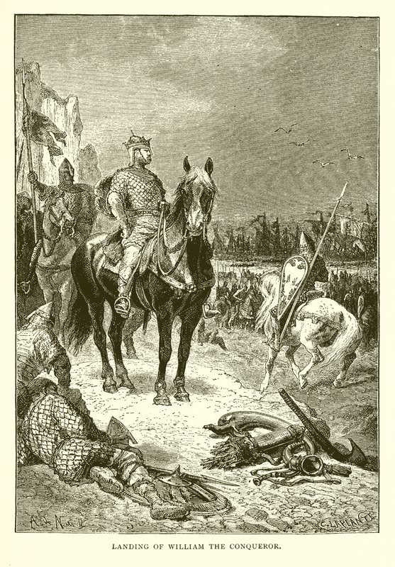 Vilhelm Erobrerens landgang af English School