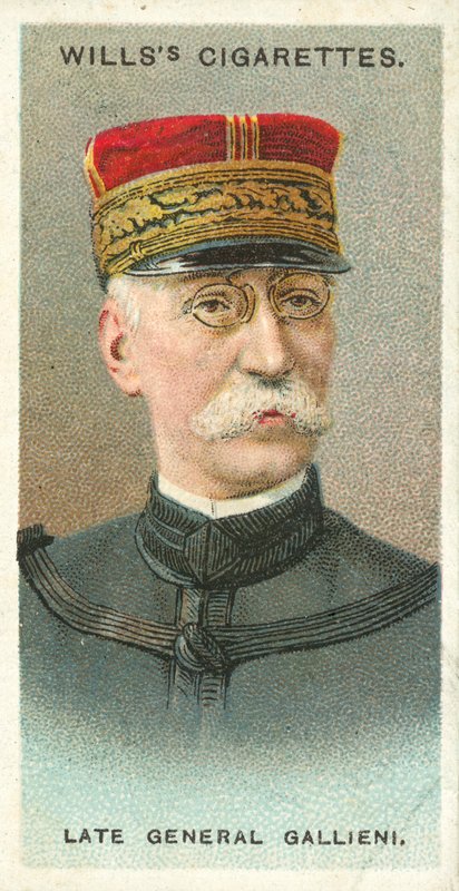 Sen general Gallieni (chromolit) af English School