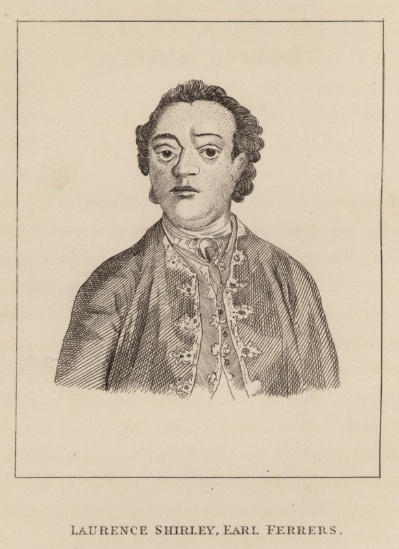 Laurence Shirley, Earl Ferrers af English School