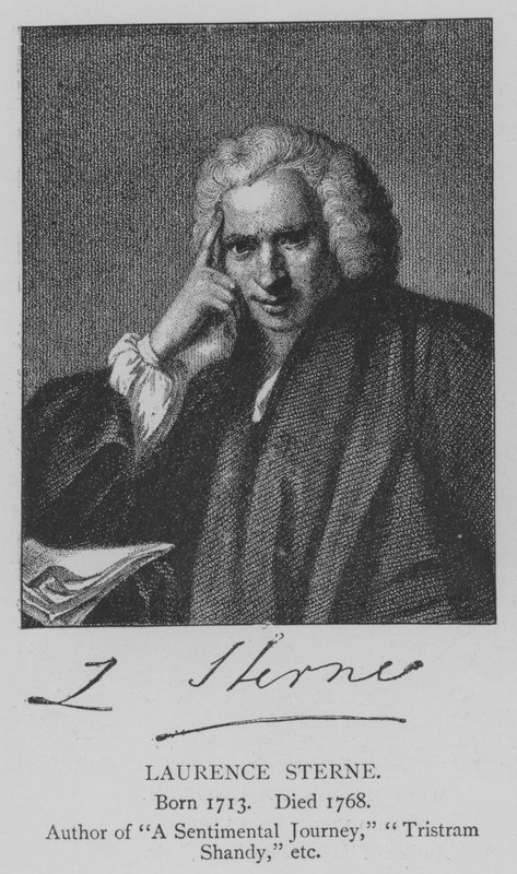 Laurence Sterne (gravering) af English School