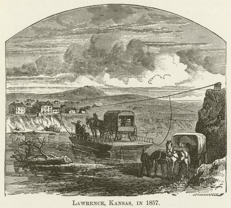 Lawrence, Kansas, i 1857 af English School