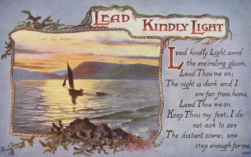 Lead Kindly Light (farvelitografi) af English School
