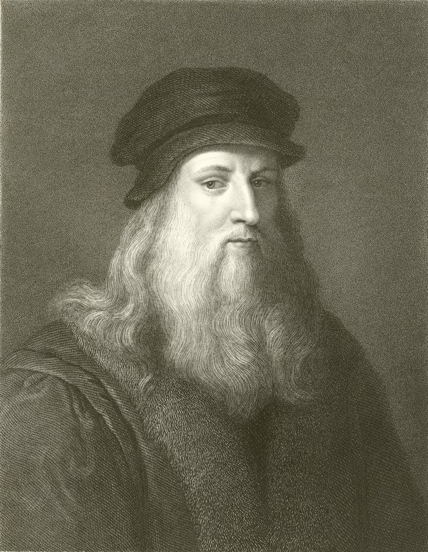 Leonardo Da Vinci af English School