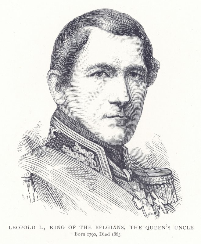 Leopold I, konge af belgierne, dronningens onkel af English School