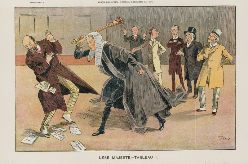 Leste Majeste - Tableau I af English School
