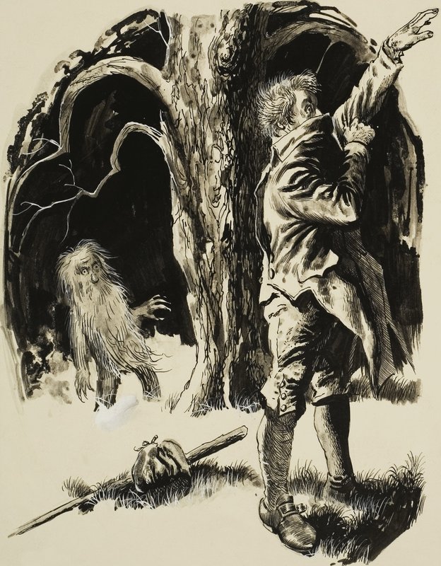 Leshy, eller Spirit of the Forest af English School