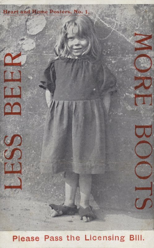 Mindre øl, flere støvler (s/h-foto) af English School