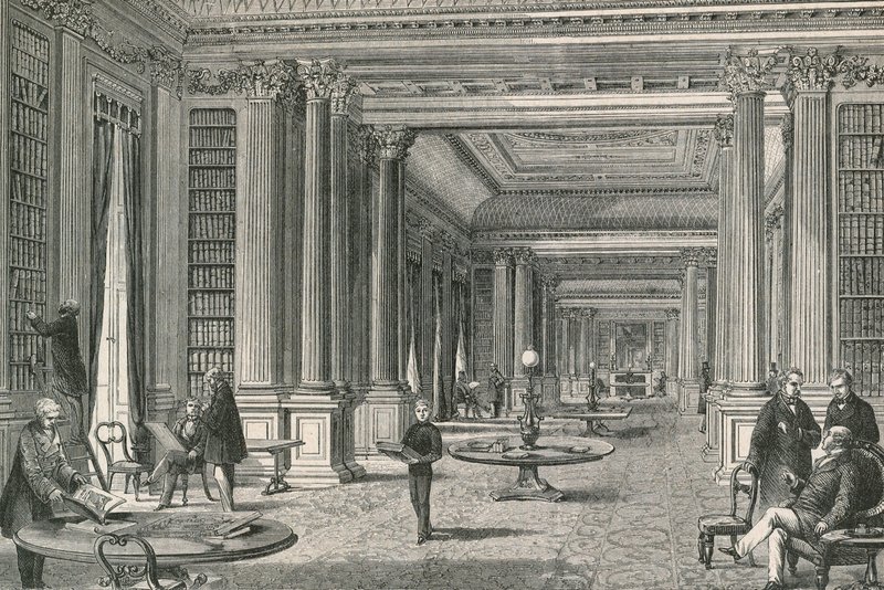 Reformklubbens bibliotek af English School