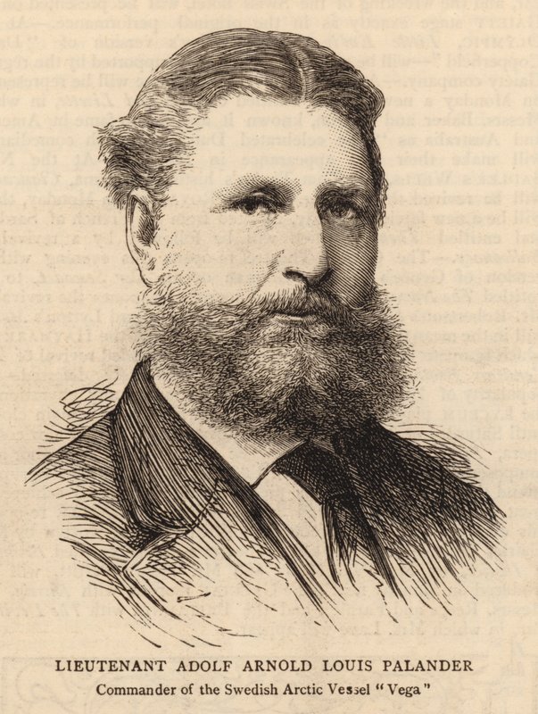 Løjtnant Adolf Arnold Louis Palander (gravering) af English School