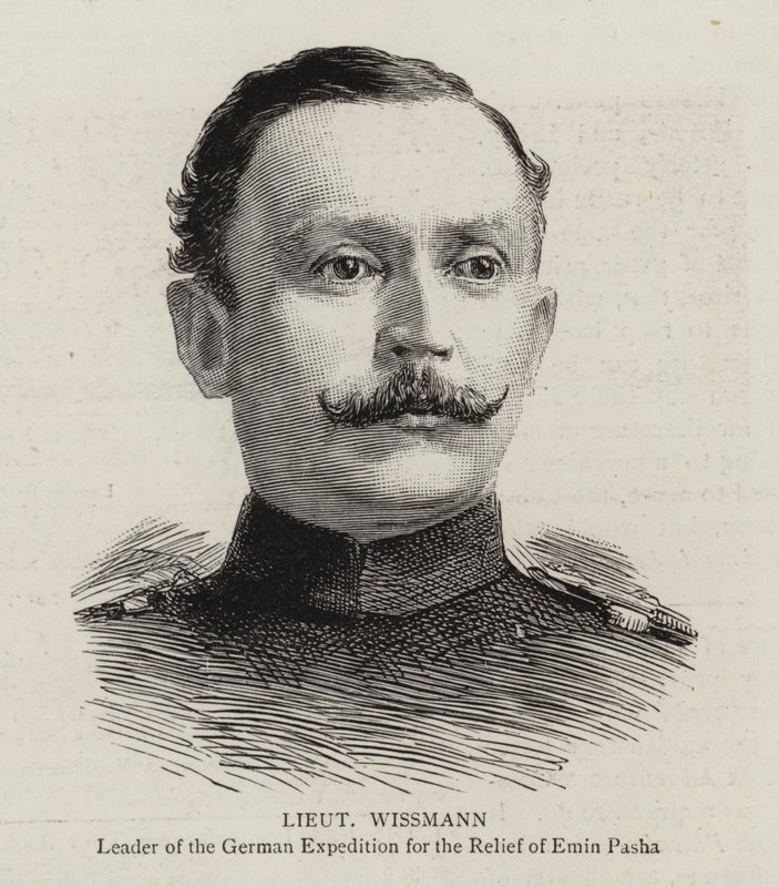 Løjtnant Wissmann (gravering) af English School