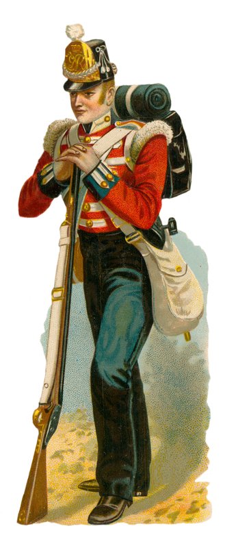 Let infanterist tid af George IV af English School