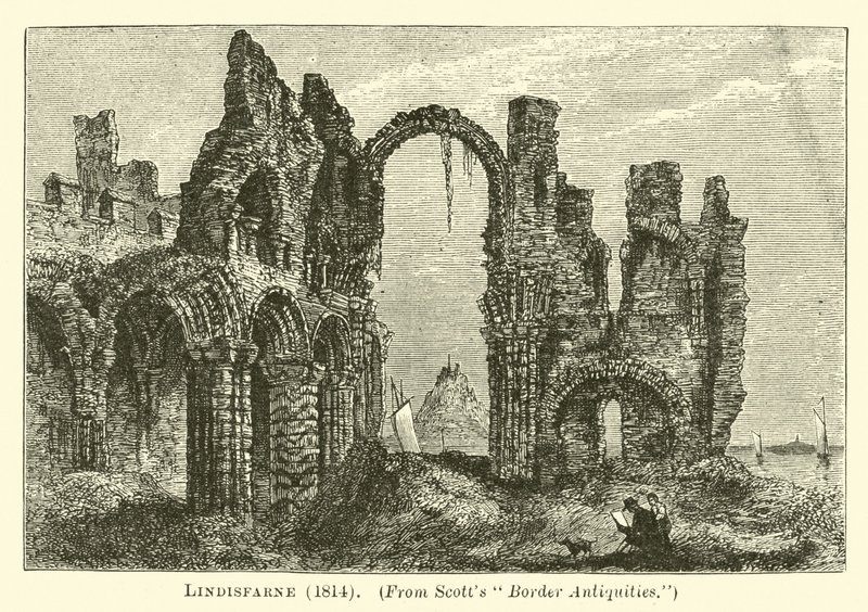 Lindisfarne, 1814  af English School