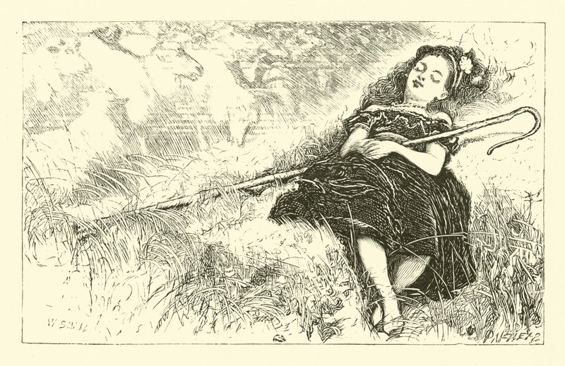 Lille Bo-Peep af English School