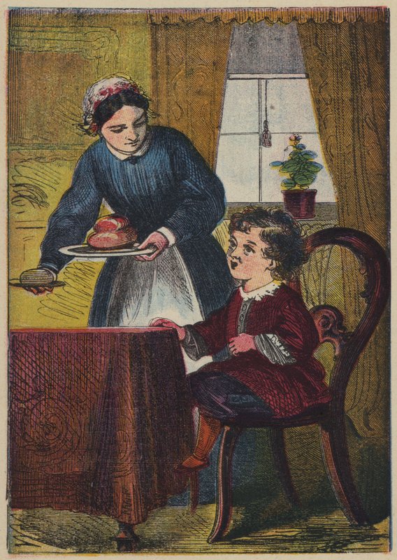 Lille Tommy Tucker (farvelitografi) af English School