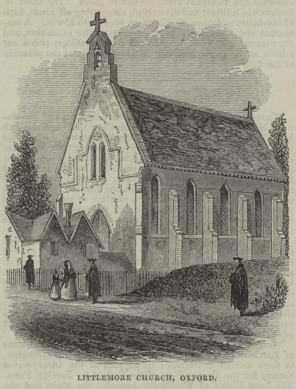Littlemore Church, Oxford (gravering) af English School