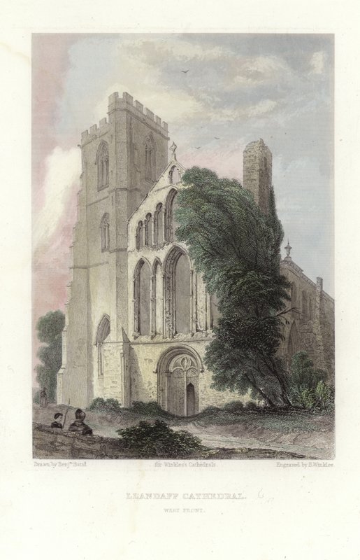 Llandaff katedral af English School