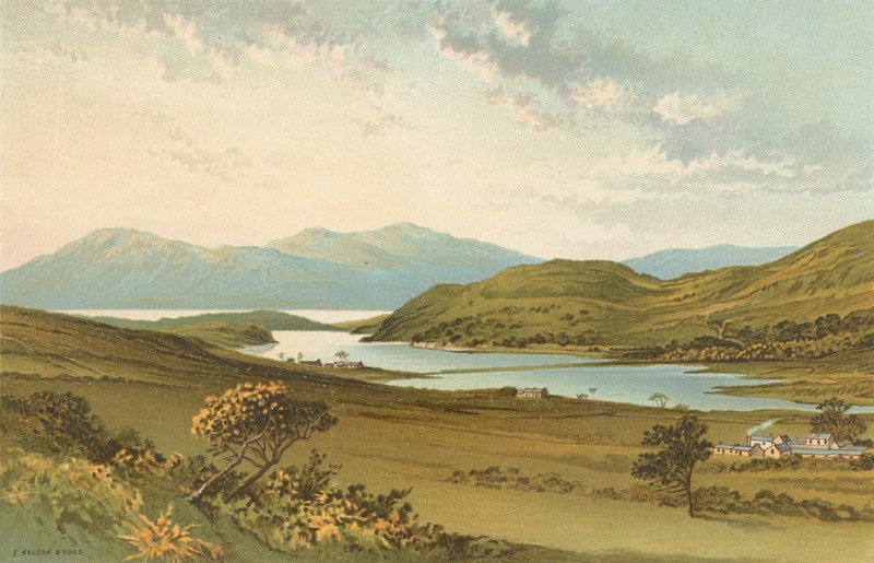 Loch Fad, Bute - Arran i det fjerne af English School