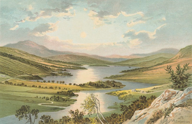 Loch Tummel - Dronningens udsigt af English School