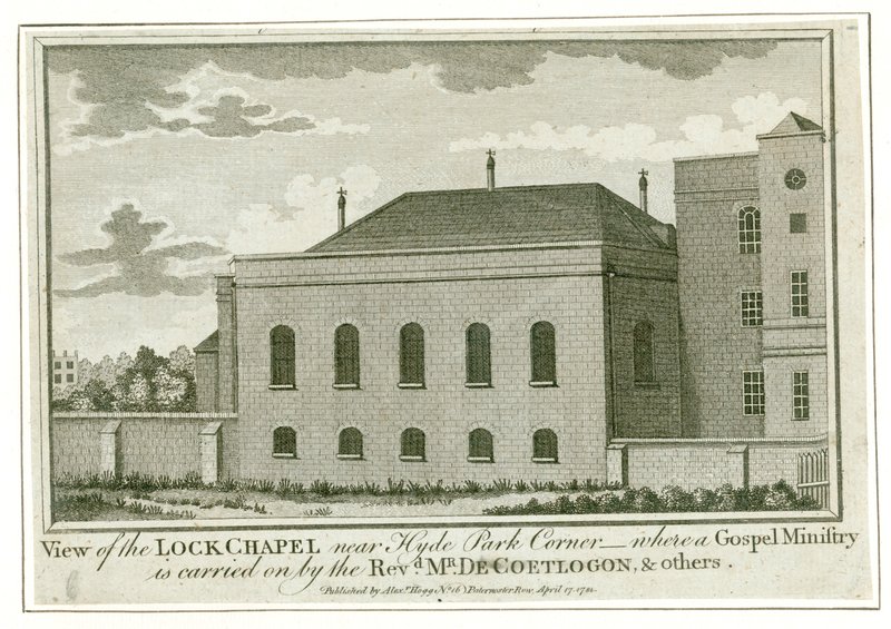 Lock Hospital, Hyde Park Hospital af English School