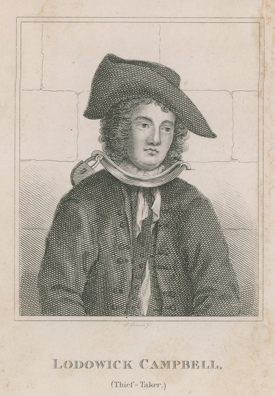 Lodowick Campbell, tyvfanger af English School