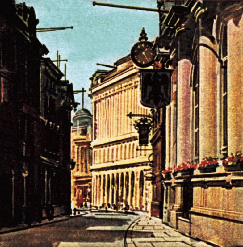 Lombard Street i City of London af English School
