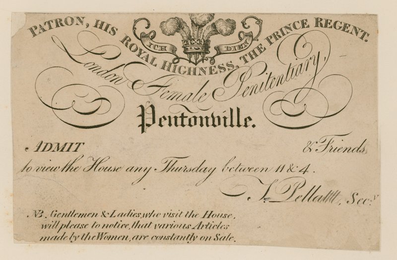 London Female Penitentiary, Clerkenwell af English School