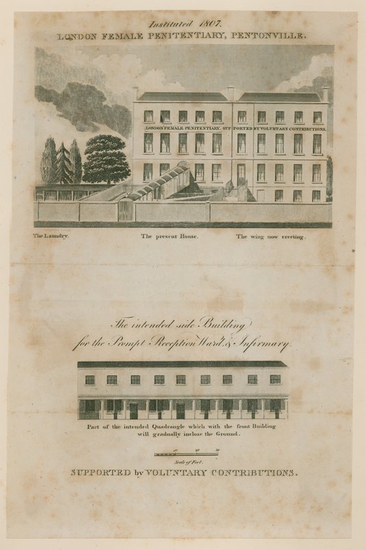 London Female Penitentiary, Clerkenwell af English School
