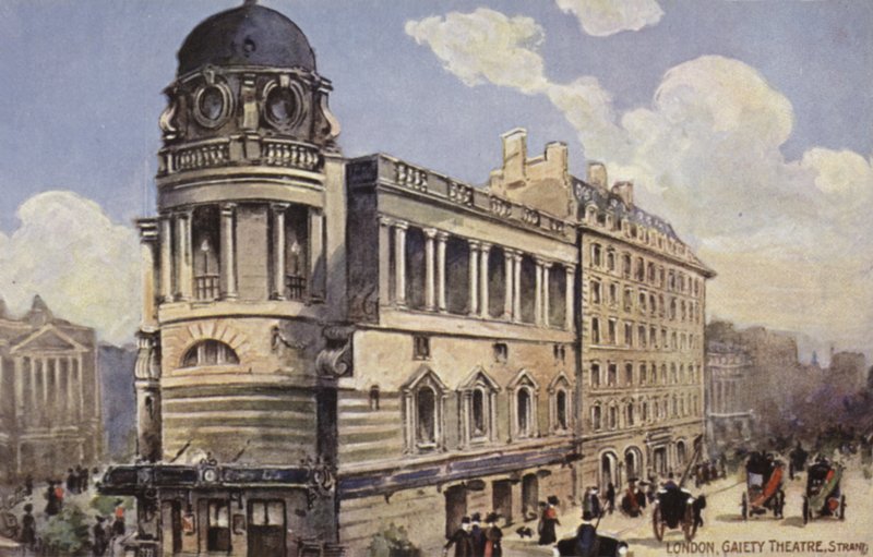 London Gaiety Theatre, Strand af English School