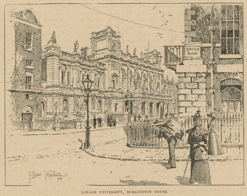 London University, Burlington House af English School