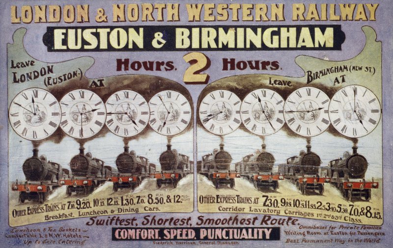 London og North Western Railway, Euston og Birmingham af English School