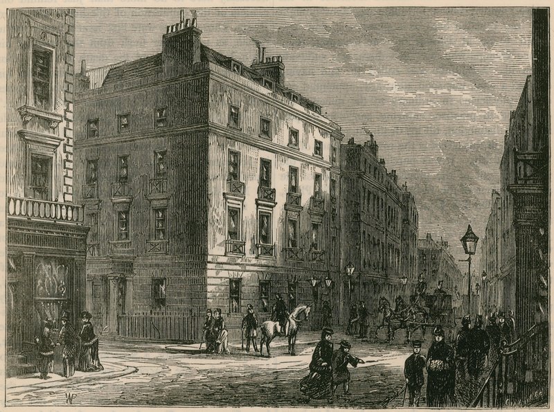 Longs Hotel, Bond Street, London af English School