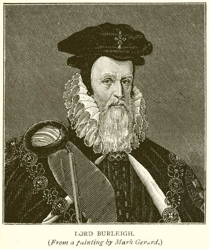 Lord Burleigh af English School