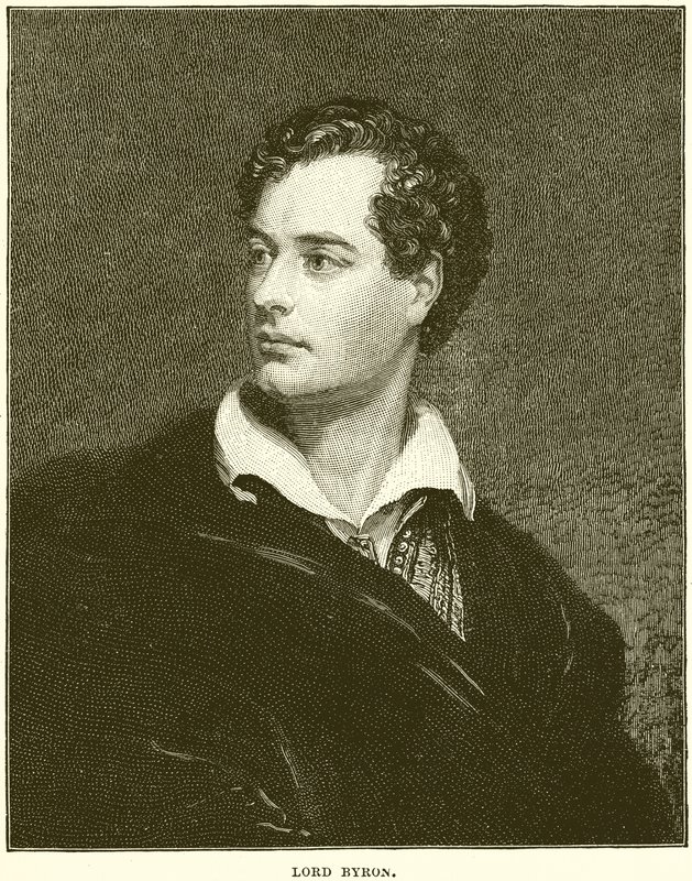 Lord Byron af English School