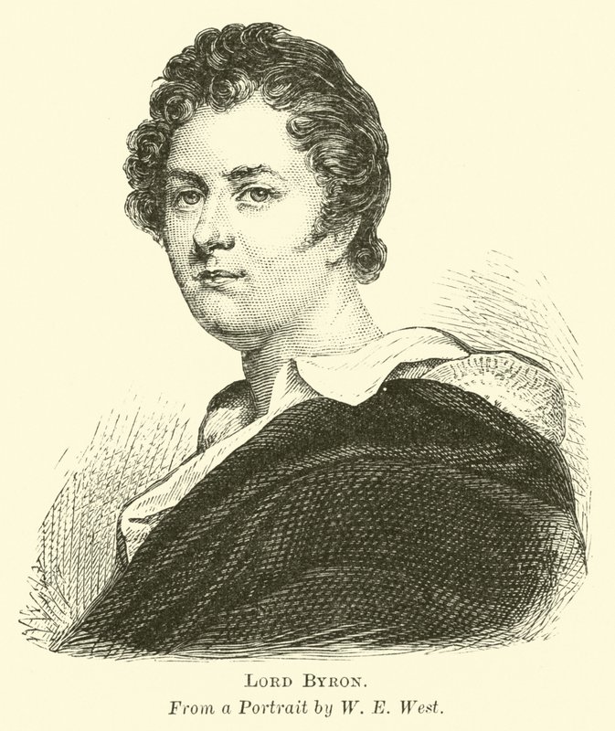 Lord Byron  af English School