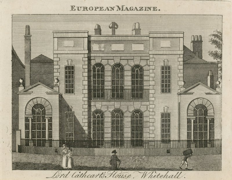 Lord Cathcarts House i Whitehall af English School