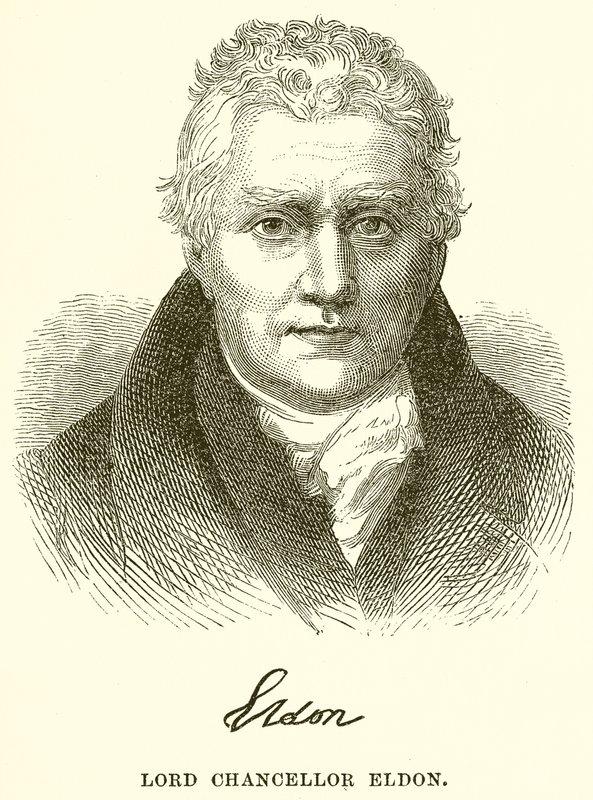 Lord Chancellor Eldon af English School