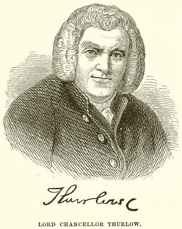 Lord Chancellor Thurlow af English School
