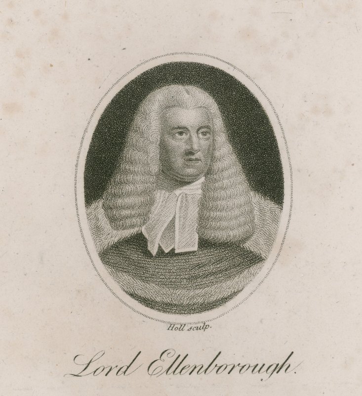 Lord Ellenborough af English School