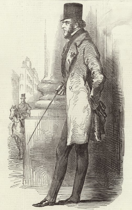 Lord George Bentinck (kobberstik) af English School