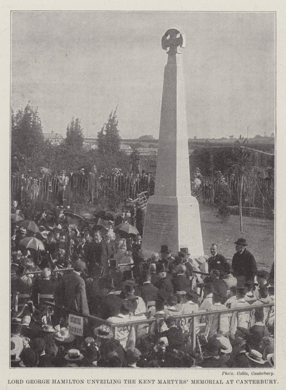 Lord George Hamilton afslører Kent Martyrs