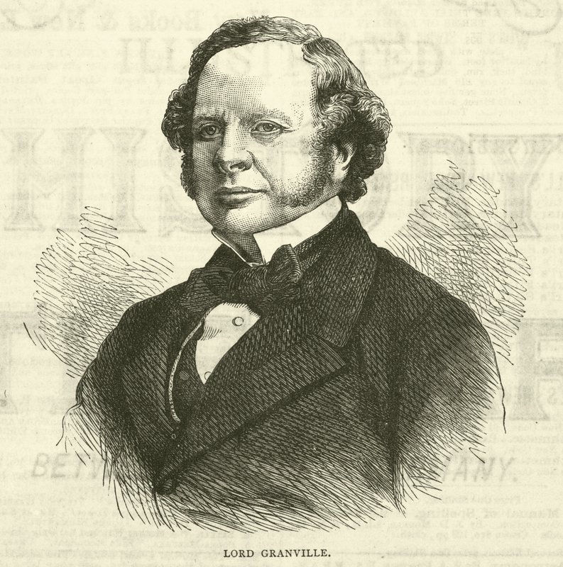 Lord Granville, november 1870 af English School